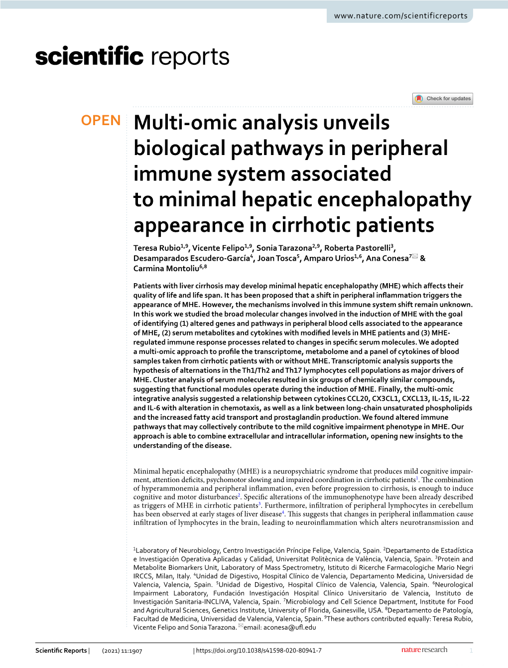 Multi-Omic Analysis Unveils Biological Pathways in Peripheral Immune