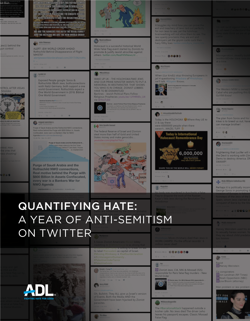 QUANTIFYING HATE: a YEAR of ANTI-SEMITISM on TWITTER QUANTIFYING HATE a Year of Anti-Semitism on Twitter