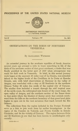 Proceedings of the United States National Museum