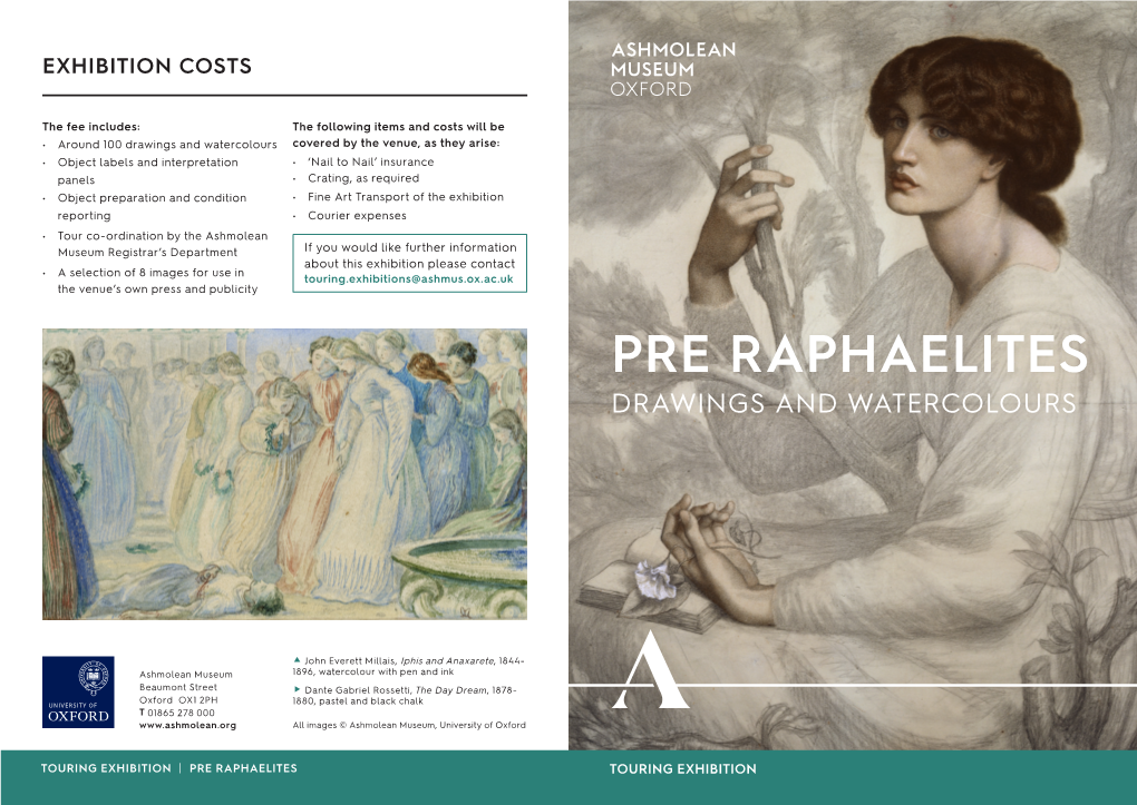Pre Raphaelites Drawings and Watercolours