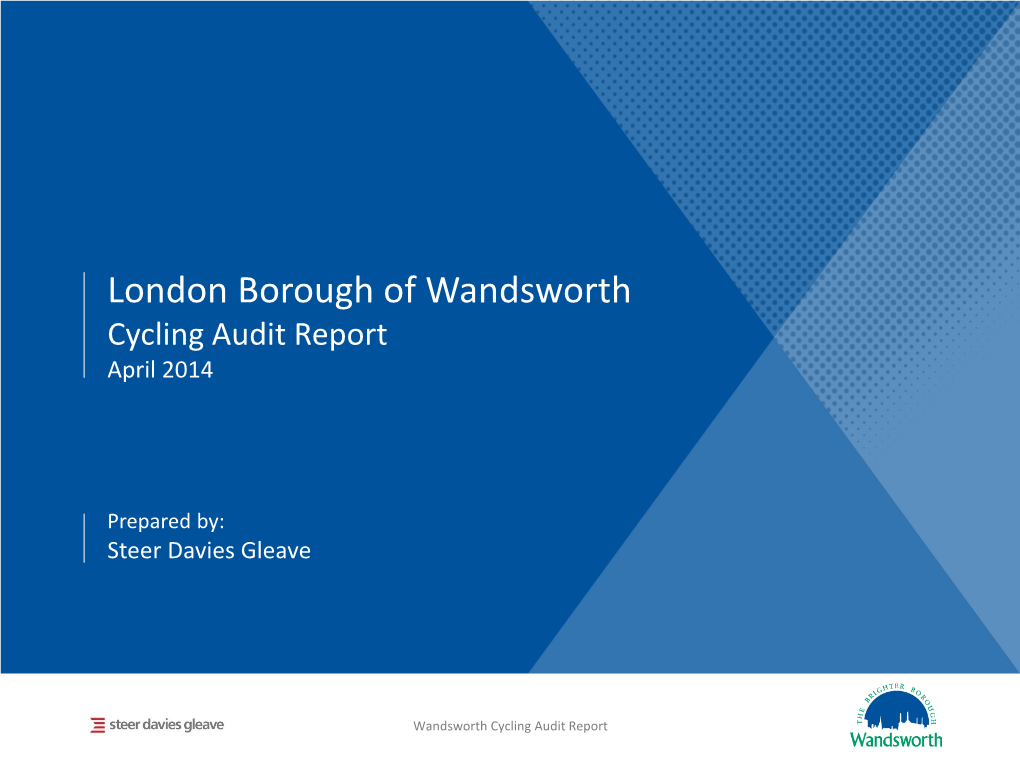 London Borough of Wandsworth Cycling Audit Report April 2014