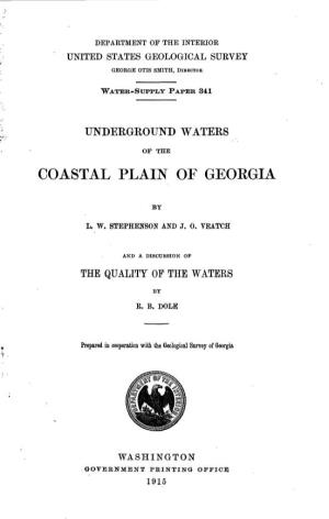 Coastal Plain of Georgia