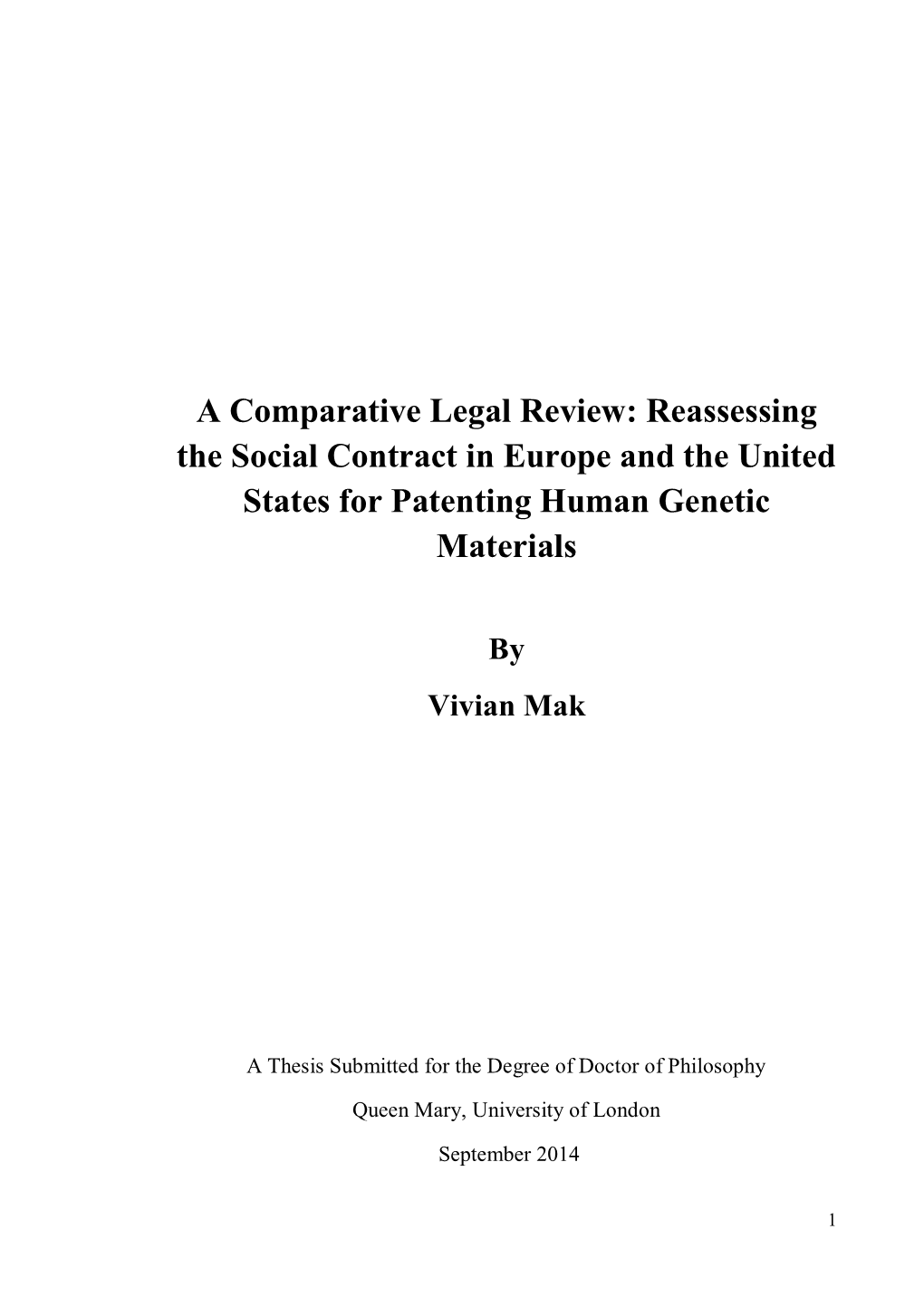 Reassessing the Social Contract in Europe and the United States for Patenting Human Genetic Materials