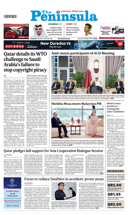 Qatar Details Its WTO Challenge to Saudi Arabia's Failure to Stop