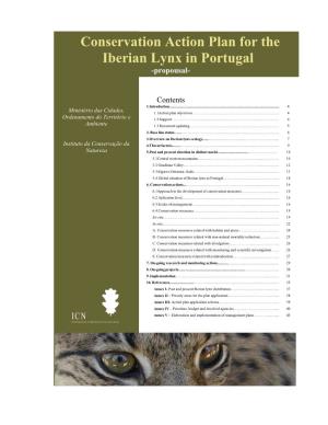 Conservation Action Plan for the Iberian Lynx in Portugal