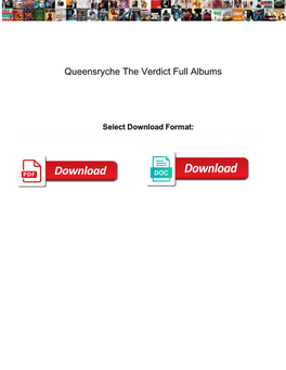 Queensryche the Verdict Full Albums
