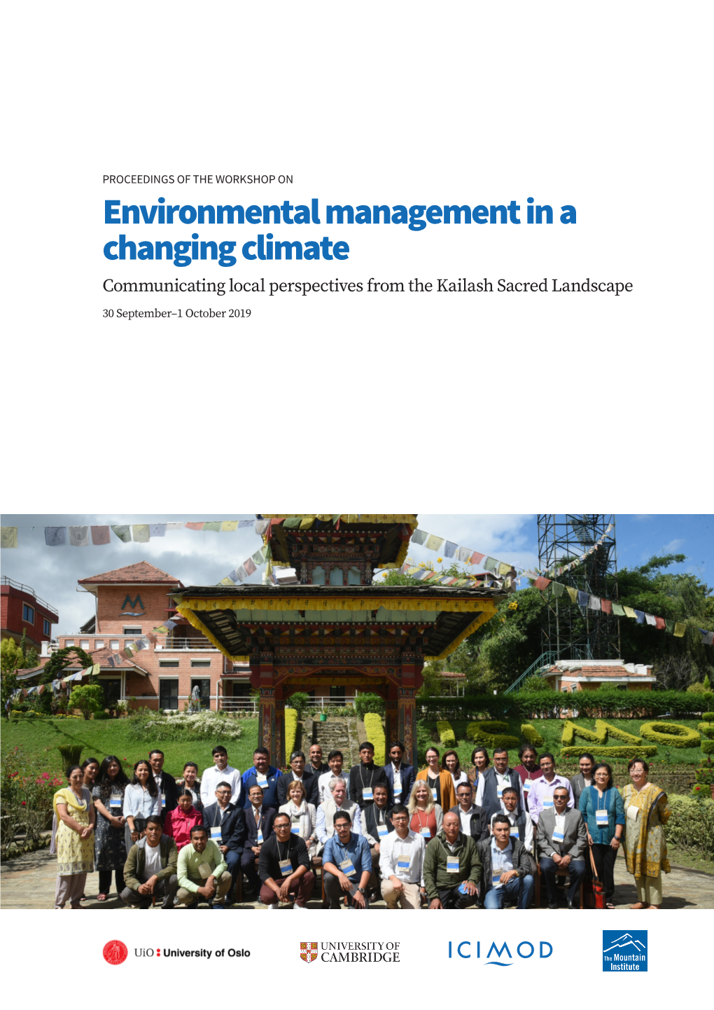 Environmental Management in a Changing Climate