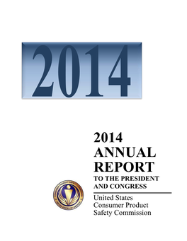 2014 Annual Report to the President and Congress