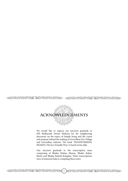 Acknowledgements