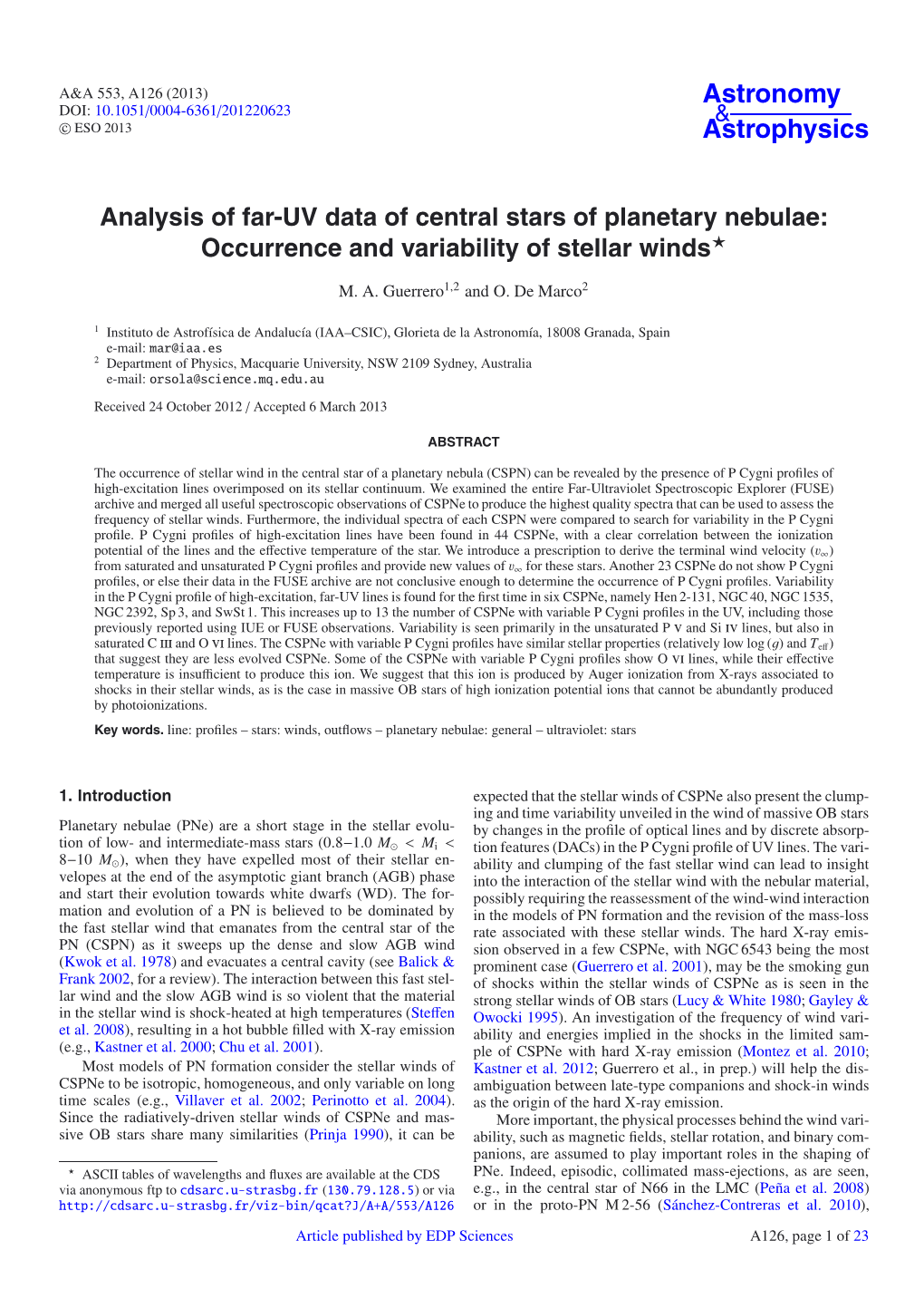 Analysis of Far-UV Data of Central Stars of Planetary Nebulae: Occurrence and Variability of Stellar Winds