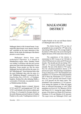 Malkangiri District