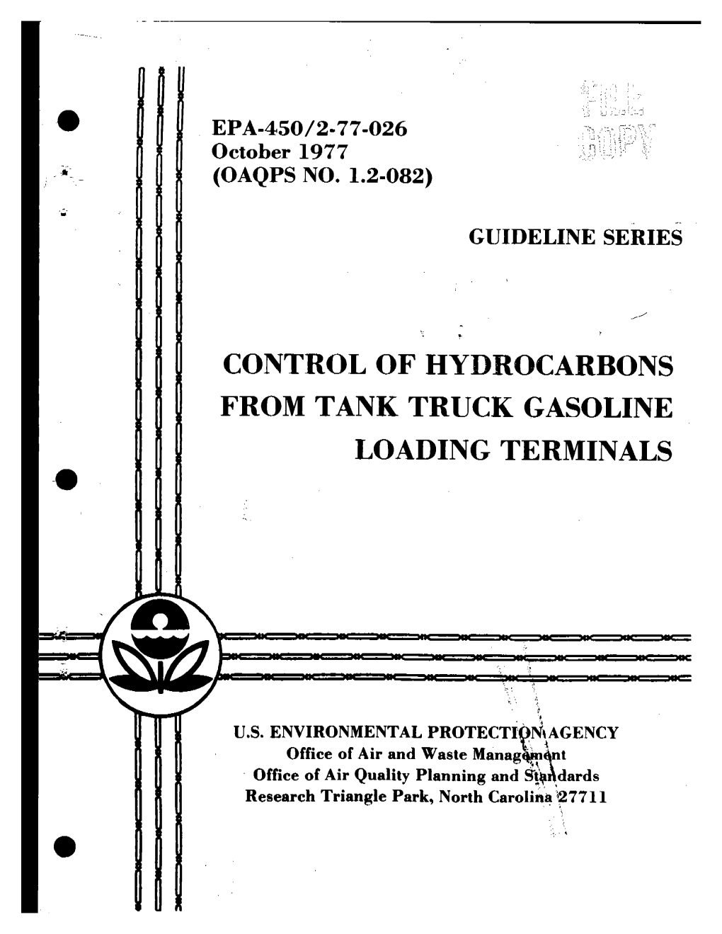 Control of Hydrocarbons from Tank Truck Gasoline Loading Terminals