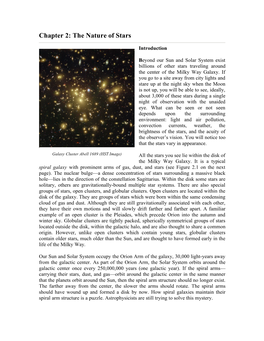 Chapter 2: the Nature of Stars