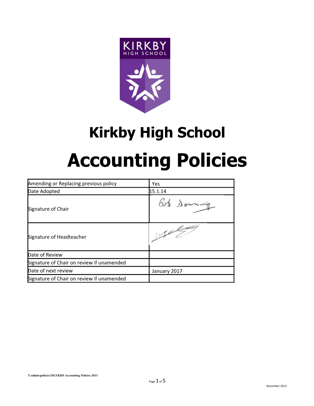 Kirkby High School