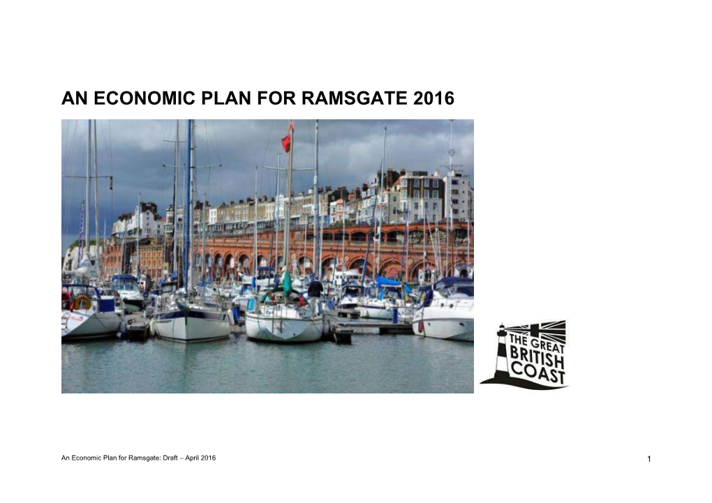 An Economic Plan for Ramsgate 2016