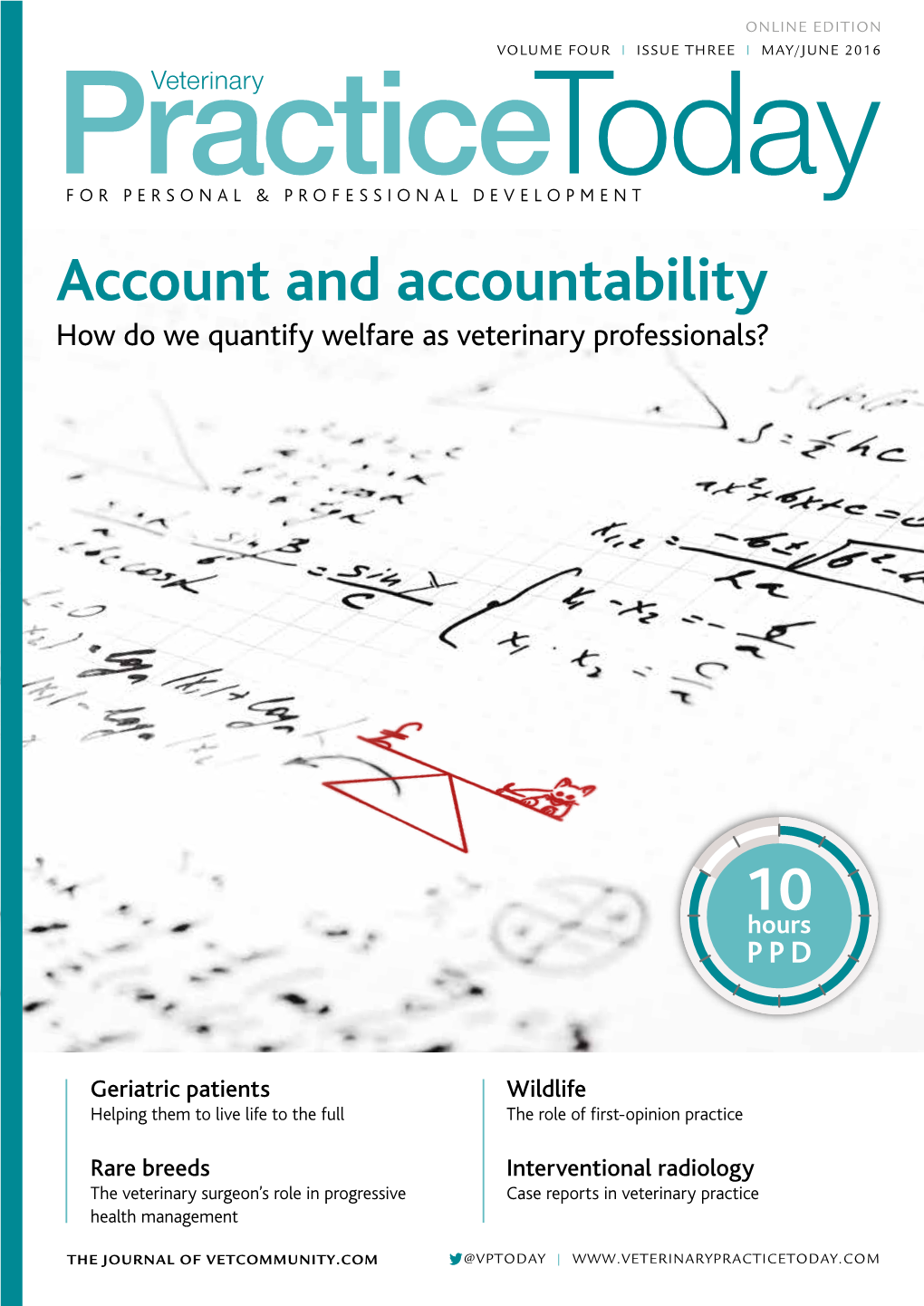 Account and Accountability How Do We Quantify Welfare As Veterinary Professionals?
