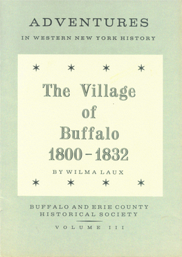 The Village of Buffalo 1800 1