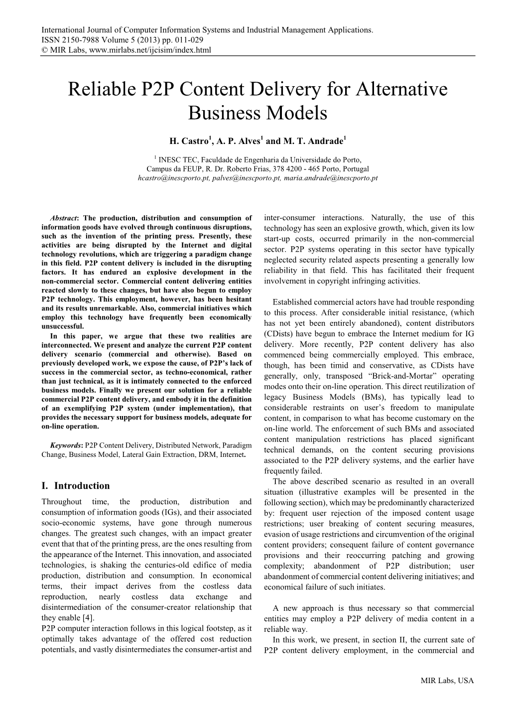 Reliable P2P Content Delivery for Alternative Business Models V6a Cameraready