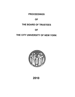 Board Meeting Minutes 2010