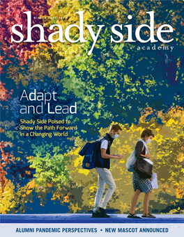 Adapt and Lead Shady Side Poised to Show the Path Forward in a Changing World