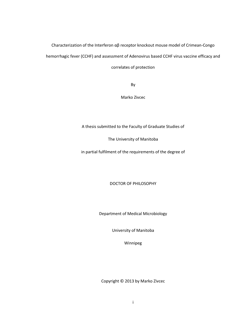 (CCHF) and Assessment of Adenovirus Based CCHF Virus Vaccine Efficacy And