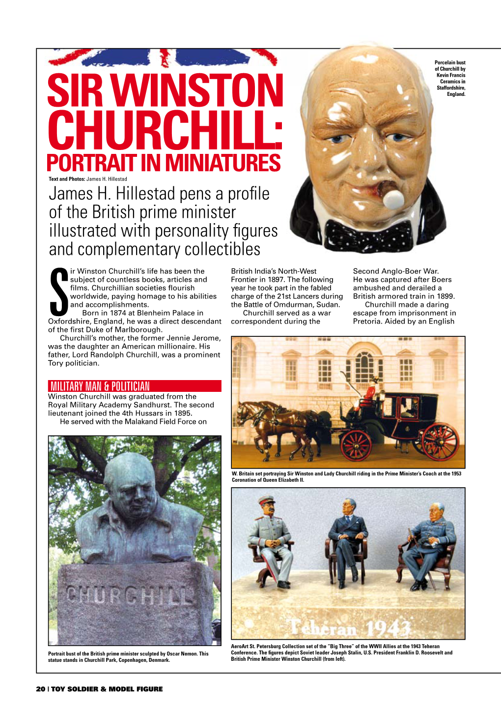 CHURCHILL: PORTRAIT in MINIATURES Text and Photos: James H