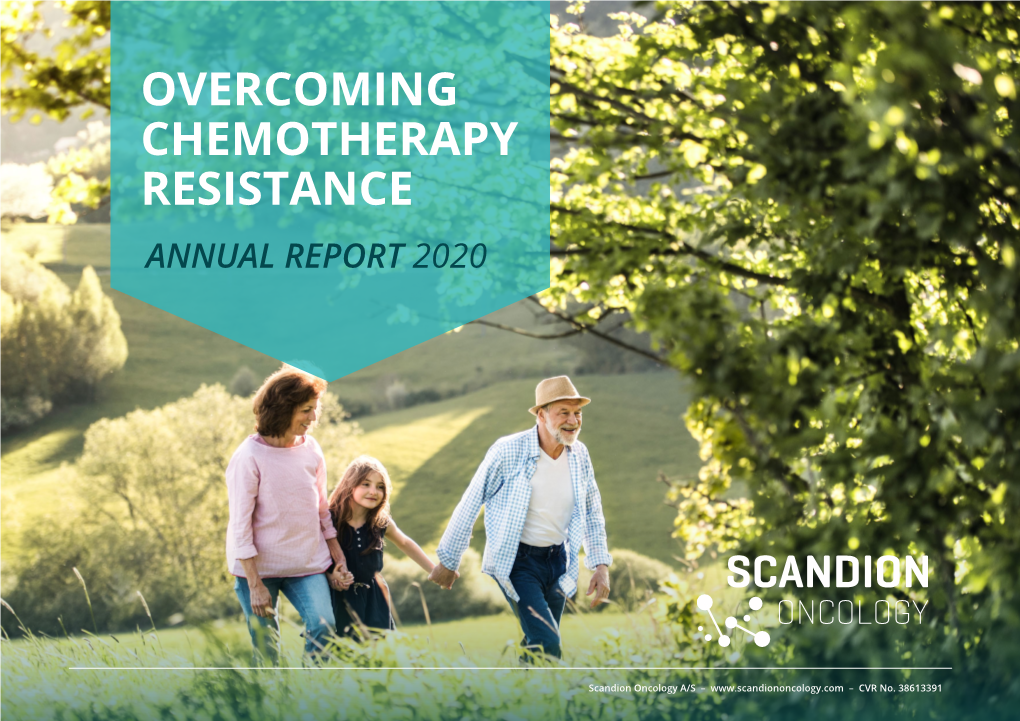 Overcoming Chemotherapy Resistance Annual Report 2020