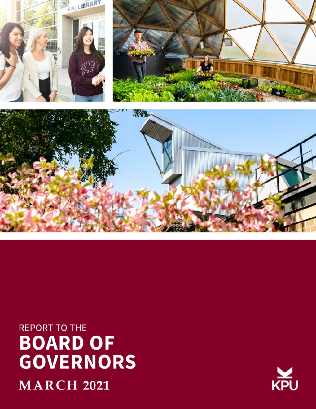 Report to the Board: March 2021