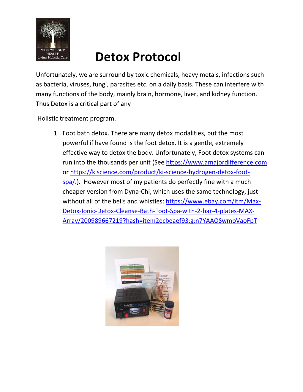 Detox Protocol