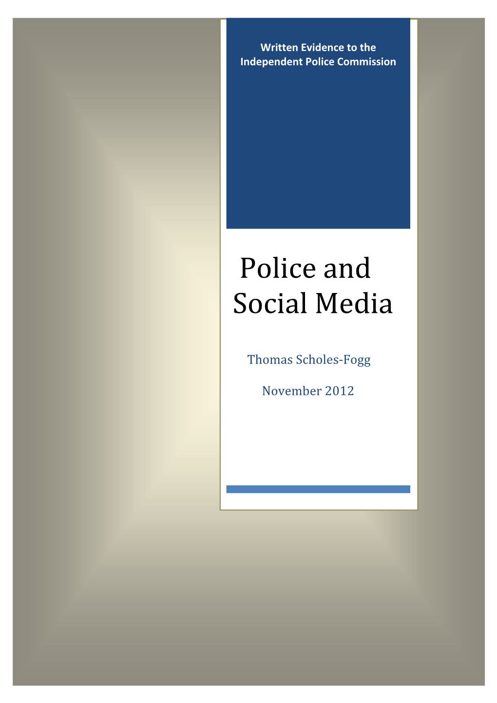 Police and Social Media