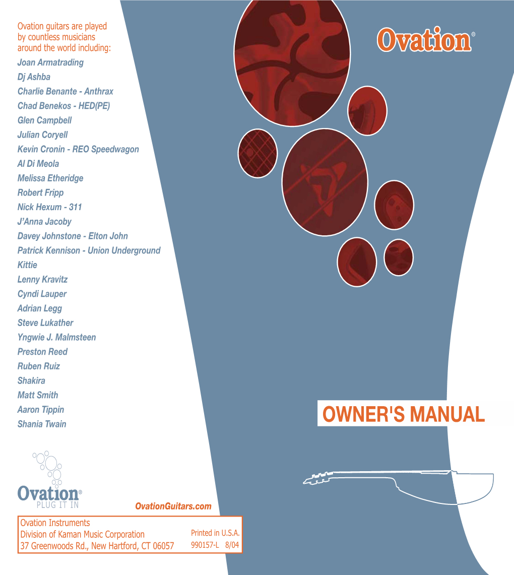 Owner's Manual