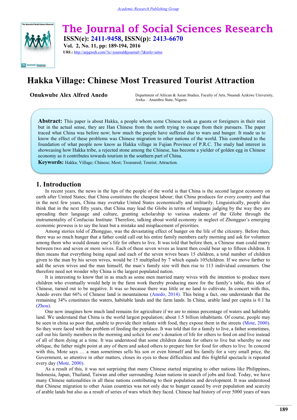 Hakka Village: Chinese Most Treasured Tourist Attraction