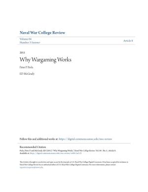 Why Wargaming Works Peter P