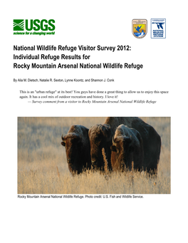 Rocky Mountain Arsenal NWR – NWR Visitor Survey 2012