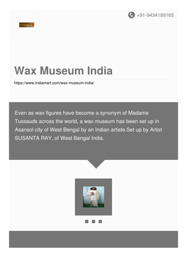 Wax Museum India