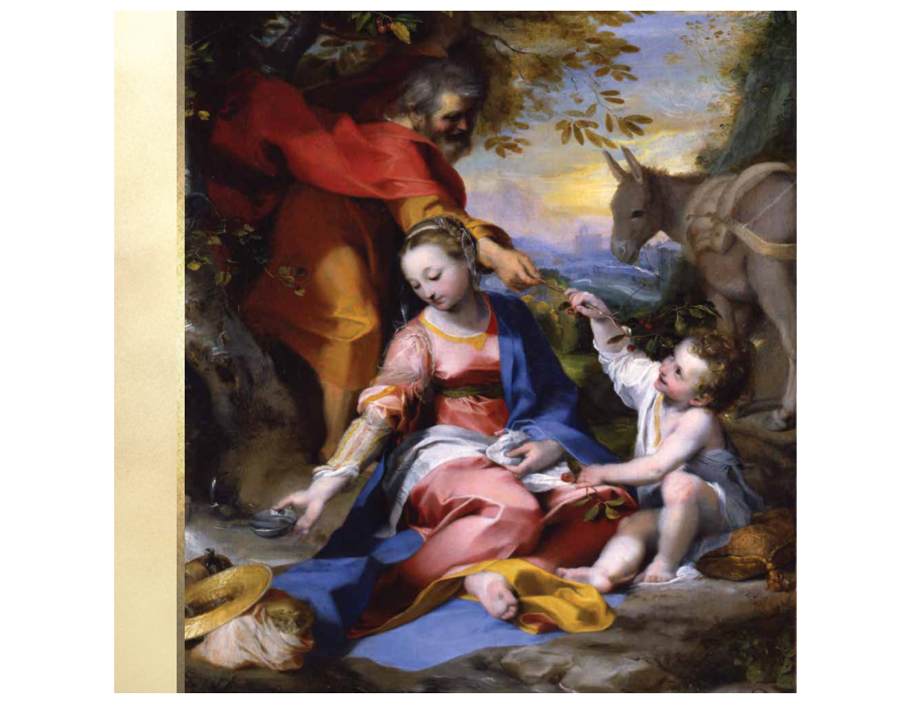 Rest on the Flight to Egypt Rest on the Flight to Egypt, Oil on Canvas Federico Fiori (Known As Barocci), Vatican Pinacoteca, 1570