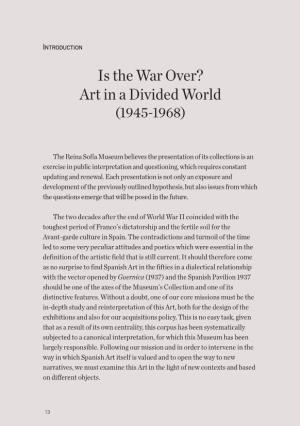 Art in a Divided World (1945-1968)