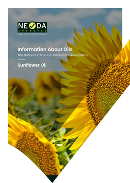 Information About Oils the National Edible Oil Distributors’ Association
