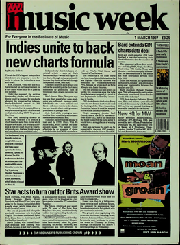 Usic Week for Everyone in the Business of Music 1 MARCH 1997