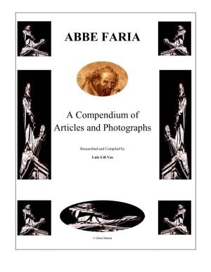 Somnambulism and Abbe Faria