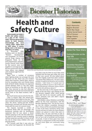 Health and Safety Culture Village History