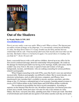 Out of the Shadows/Is Porn Bad For