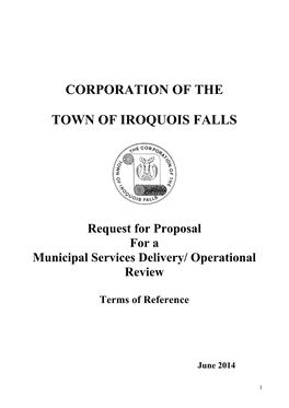 The Coproration of the Town of Smooth Rock Falls