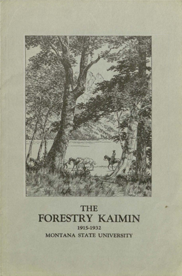 Forestry Kaimin, 1932