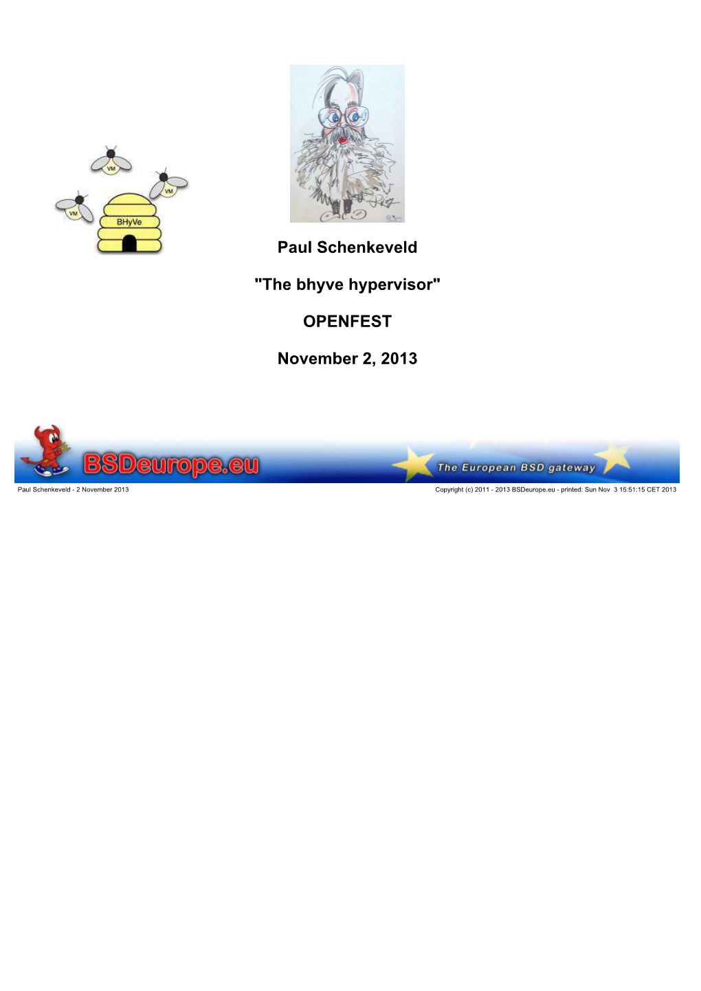 The Bhyve Hypervisor"
