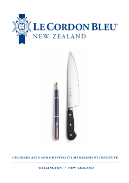Bonjour and Welcome to Le Cordon Bleu New Zealand
