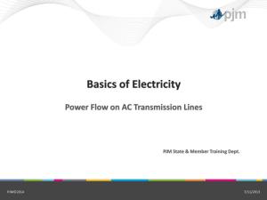 Power Flow on AC Transmission Lines