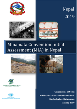 Minamata Convention Initial Assessment (MIA) in Nepal