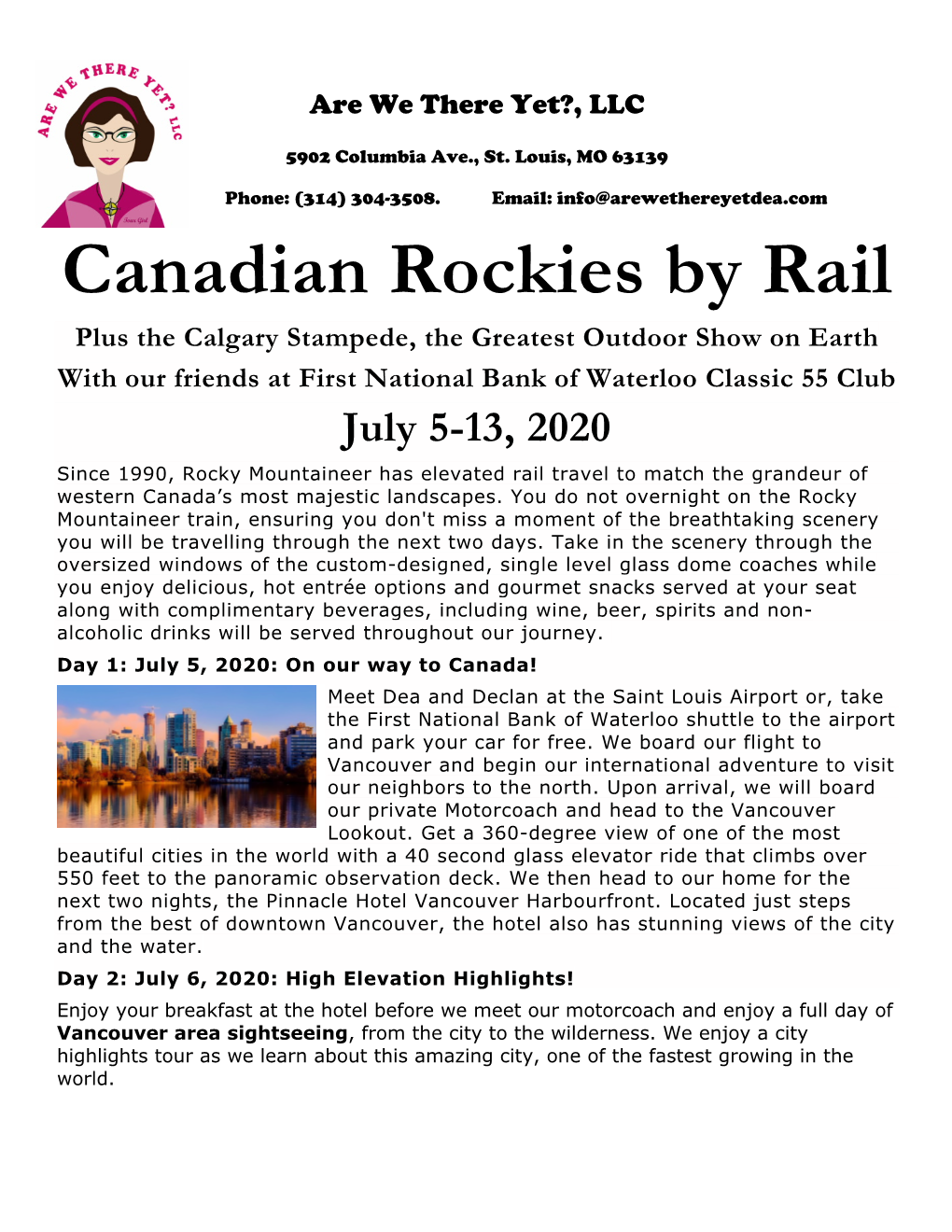 Canadian Rockies by Rail