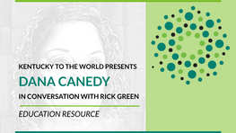 Dana Canedy in Conversation with Rick Green